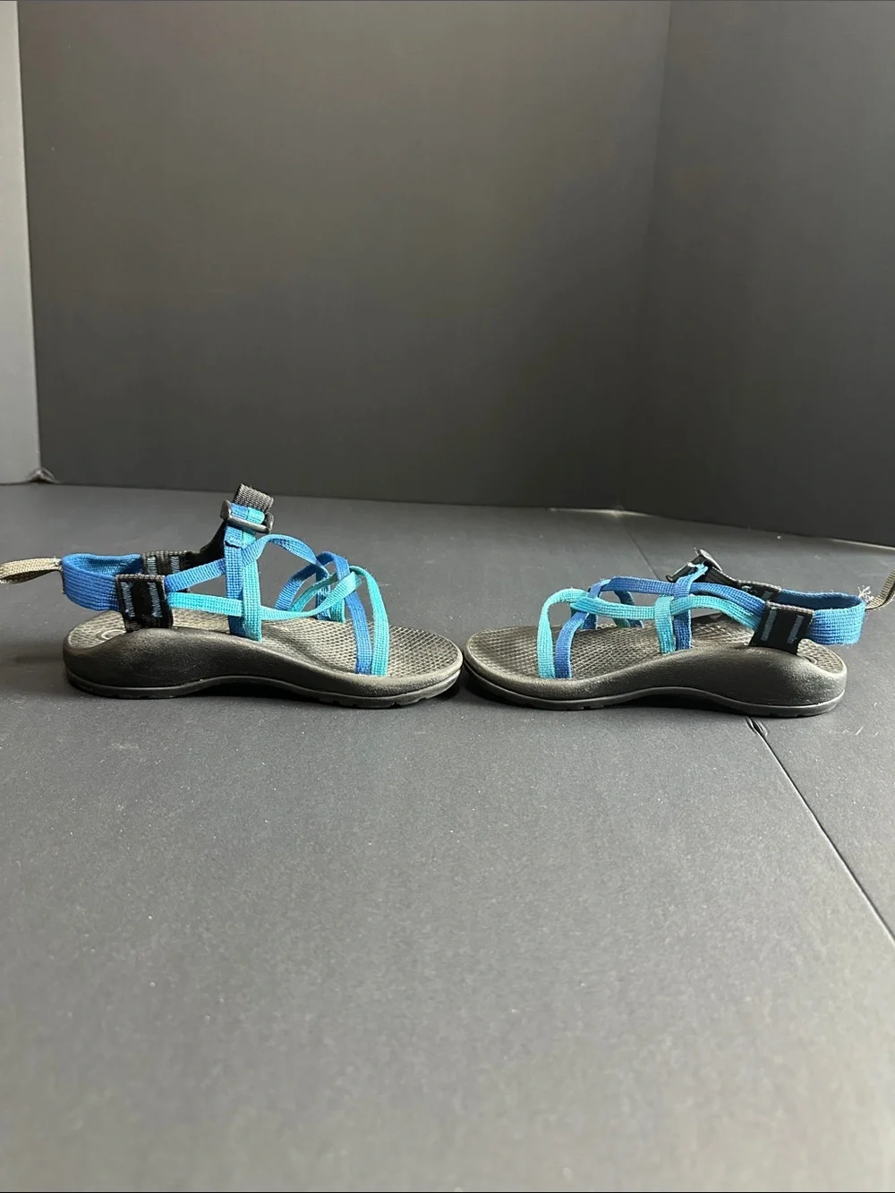Chaco Two-Tone Blue/Turquoise Sport Sandals